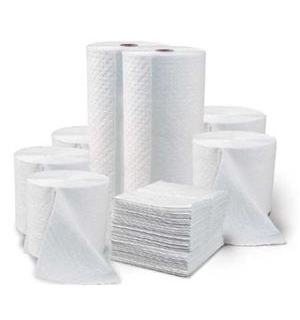 OIL ONLY WHITE LAMINATED PADS